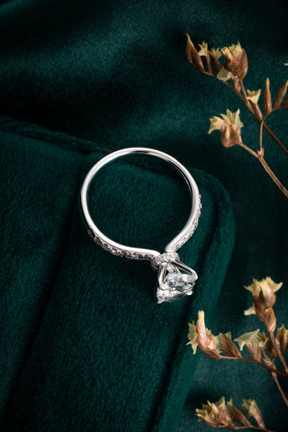 Lab Grown Diamond Ring-ZBR0195-2.00CT