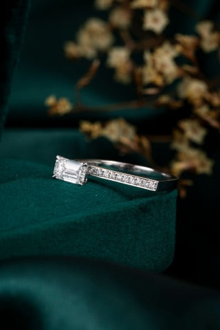 Lab Grown Diamond Ring-ZBR0246-4