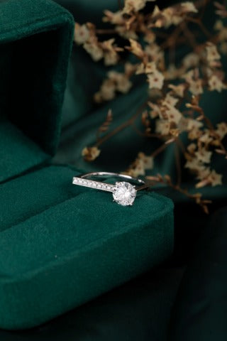 Lab Grown Diamond Ring-ZBR0245-4
