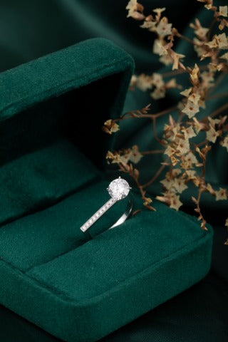 Lab Grown Diamond Ring-ZBR0245-4