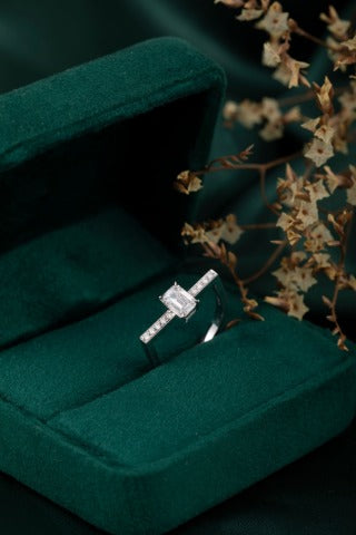 Lab Grown Diamond Ring-ZBR0249-3