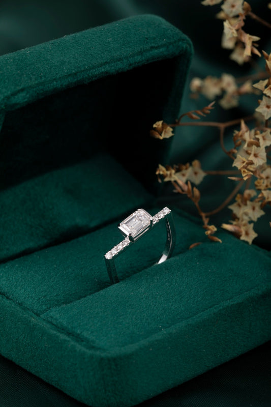 Lab Grown Diamond Ring-ZBR0247-1