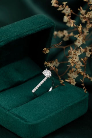 Lab Grown Diamond Ring-ZBR0250-3