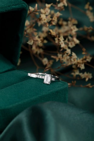 Lab Grown Diamond Ring-ZBR0248-1