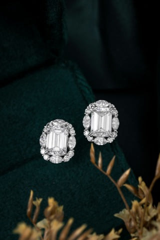 Lab Grown Diamond Earring-ZBE0114