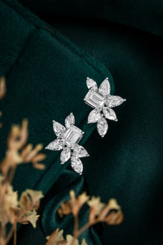 Lab Grown Diamond Earring-ZBE0135