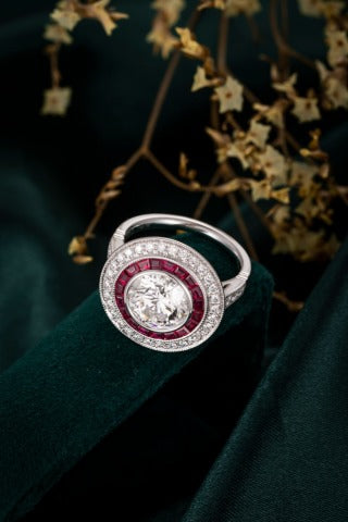 Lab Grown Diamond Ring-ZBR0222-2.69CT