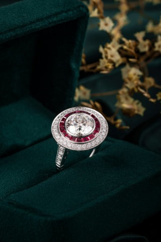 Lab Grown Diamond Ring-ZBR0222-2.69CT