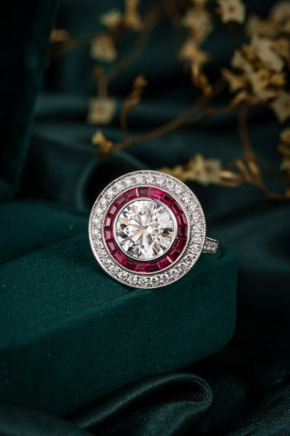 Lab Grown Diamond Ring-ZBR0222-2.69CT
