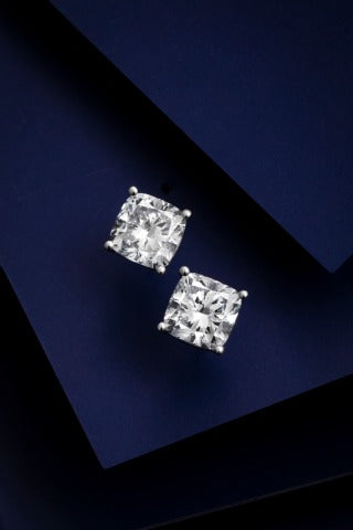 Lab Grown Diamond Earring-ZBE0105-1.00CT