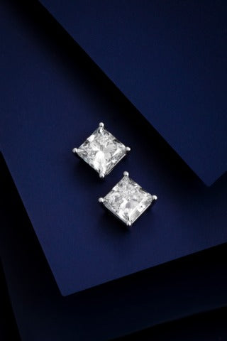 Lab Grown Diamond Earring-ZBE0108-1.00CT