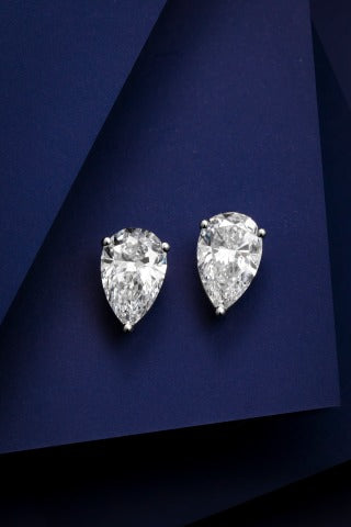 Lab Grown Diamond Earring-ZBE0126-1.00CT