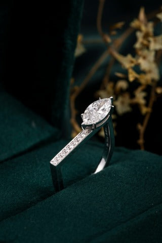 Lab Grown Diamond Ring-ZBR0249-1