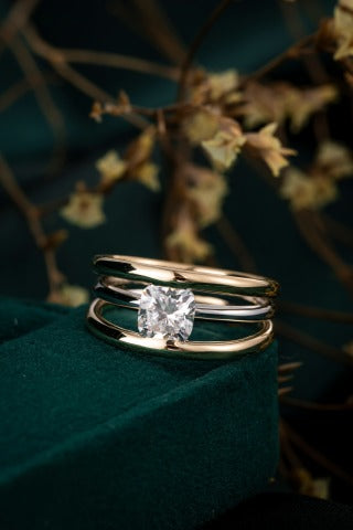 Lab Grown Diamond Ring-ZBR0251-2