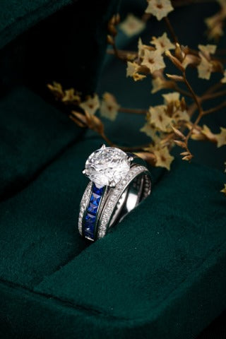 Lab Grown Diamond Ring-ZBR0212-2.7CT