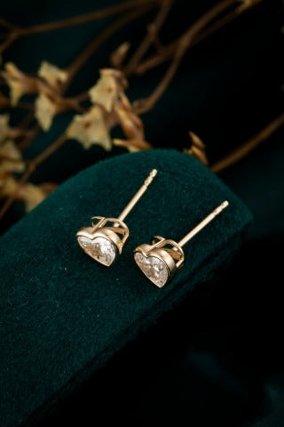 Lab Grown Diamond Earring-ZBE0139-0.50CT