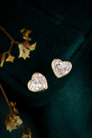 Lab Grown Diamond Earring-ZBE0139-0.50CT