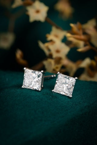 Lab Grown Diamond Earring-ZBE0108-0.50CT