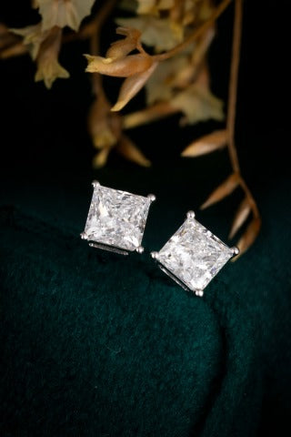 Lab Grown Diamond Earring-ZBE0108-0.50CT