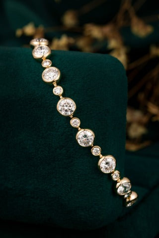 Lab Grown Diamond Bracelet-ZBB0044