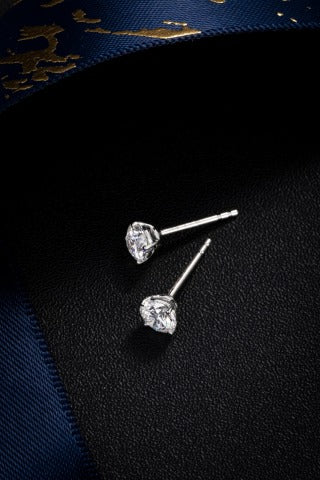 Lab Grown Diamond Earring-ZBE0097-0.50CT