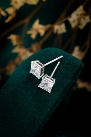 Lab Grown Diamond Earring-ZBE0108-0.70CT