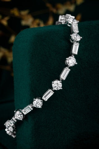 Lab Grown Diamond Bracelet-ZBB0056