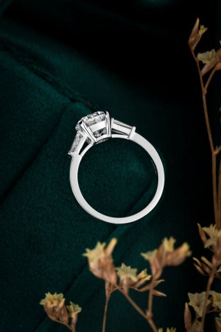 Lab Grown Diamond Ring-ZBR0155-1.50CT