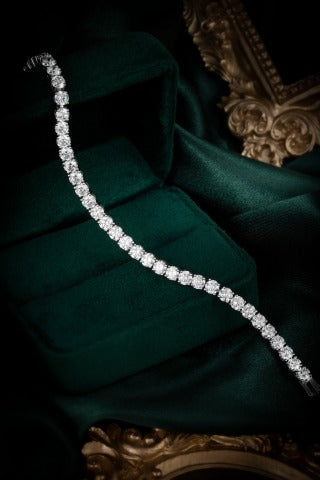 Lab Grown Diamond Bracelet-ZBB0035-3.7MM