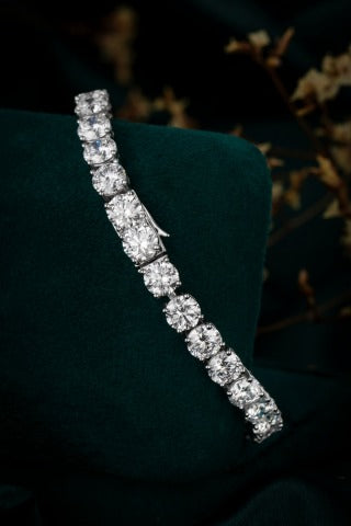 Lab Grown Diamond Bracelet-ZBB0035-5.1MM