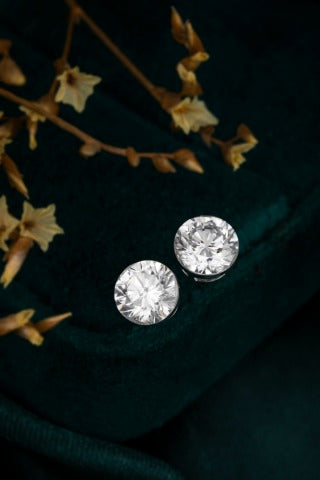 Lab Grown Diamond Earring-ZBE0146-0.50CT