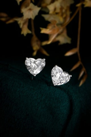 Lab Grown Diamond Earring-ZBE0123-0.50CT