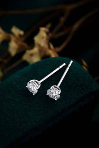 Lab Grown Diamond Earring-ZBE0097-0.20CT