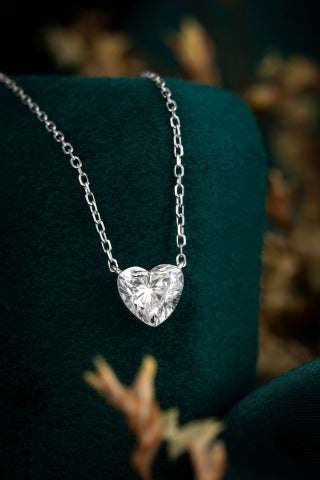 Lab Grown Diamond Necklace-ZBN0073-0.50CT
