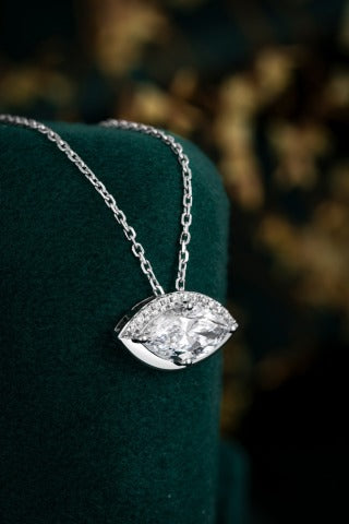 Lab Grown Diamond Necklace-ZBN0068-2