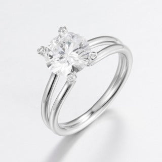 Lab Grown Diamond Ring-ZBR0158-2.00CT