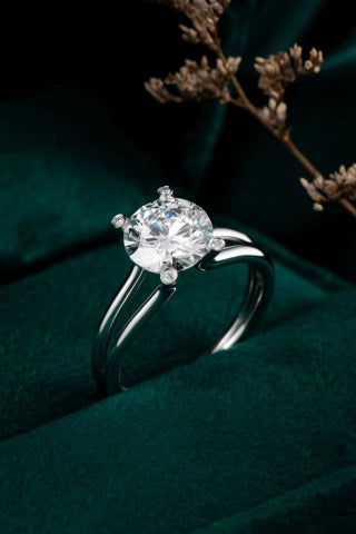 Lab Grown Diamond Ring-ZBR0158-2.00CT