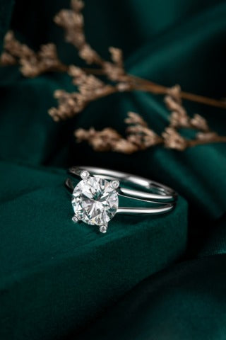 Lab Grown Diamond Ring-ZBR0158-2.00CT