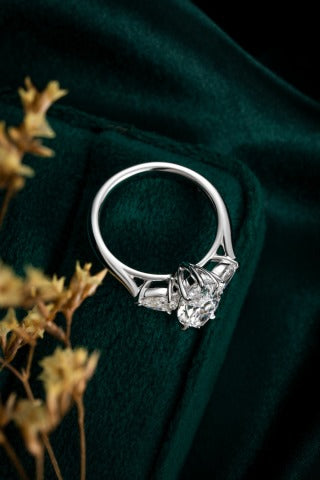 Lab Grown Diamond Ring-ZBR0187-2.00CT