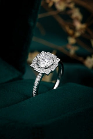 Lab Grown Diamond Ring-ZBR0175