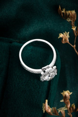 Lab Grown Diamond Ring-ZBR0175