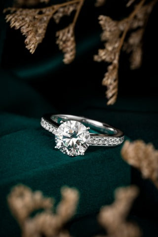 Lab Grown Diamond Ring-ZBR0181