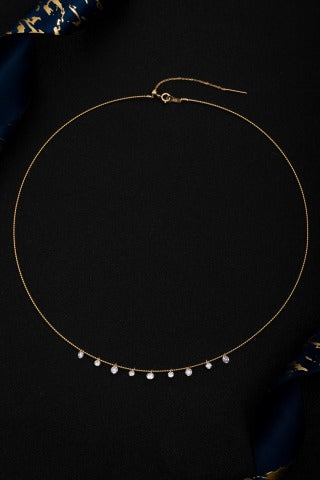Lab Grown Diamond Necklace-ZBN0093