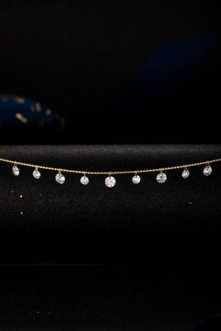 Lab Grown Diamond Necklace-ZBN0093