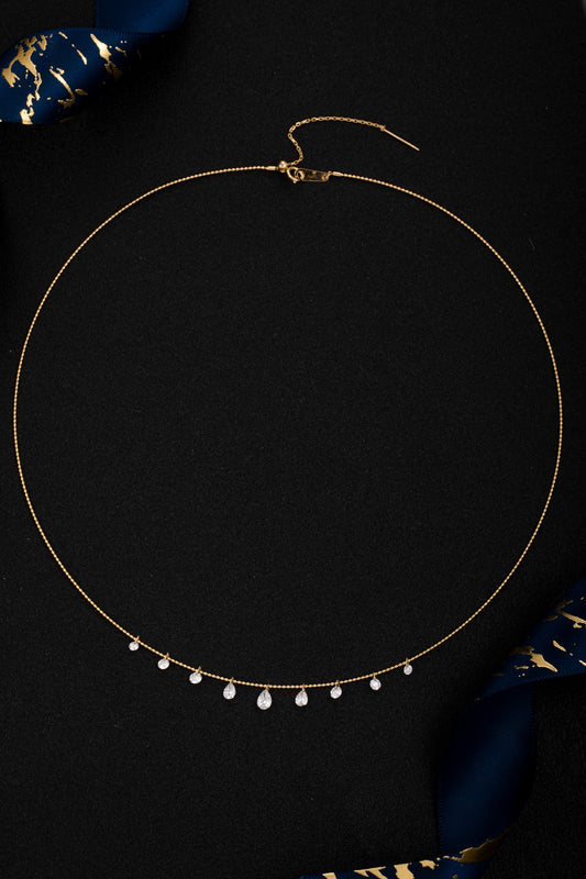 Lab Grown Diamond Necklace-ZBN0094