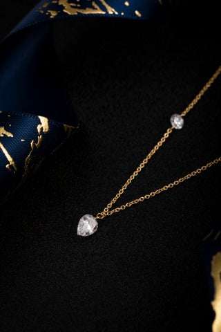 Lab Grown Diamond Necklace-ZBN0096