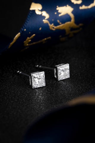 Lab Grown Diamond Earring-ZBE0144-0.50CT