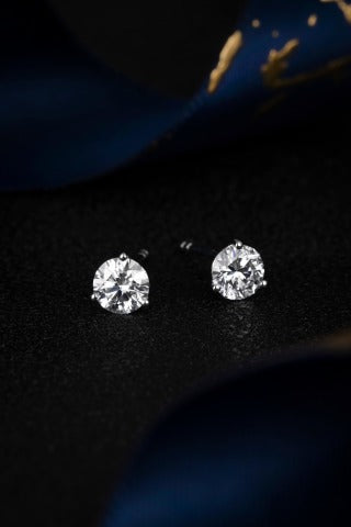 Lab Grown Diamond Earring-ZBE0181-0.4CT