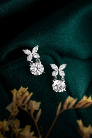 Lab Grown Diamond Earring-ZBE0183-0.60CT