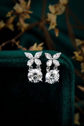 Lab Grown Diamond Earring-ZBE0183-0.60CT